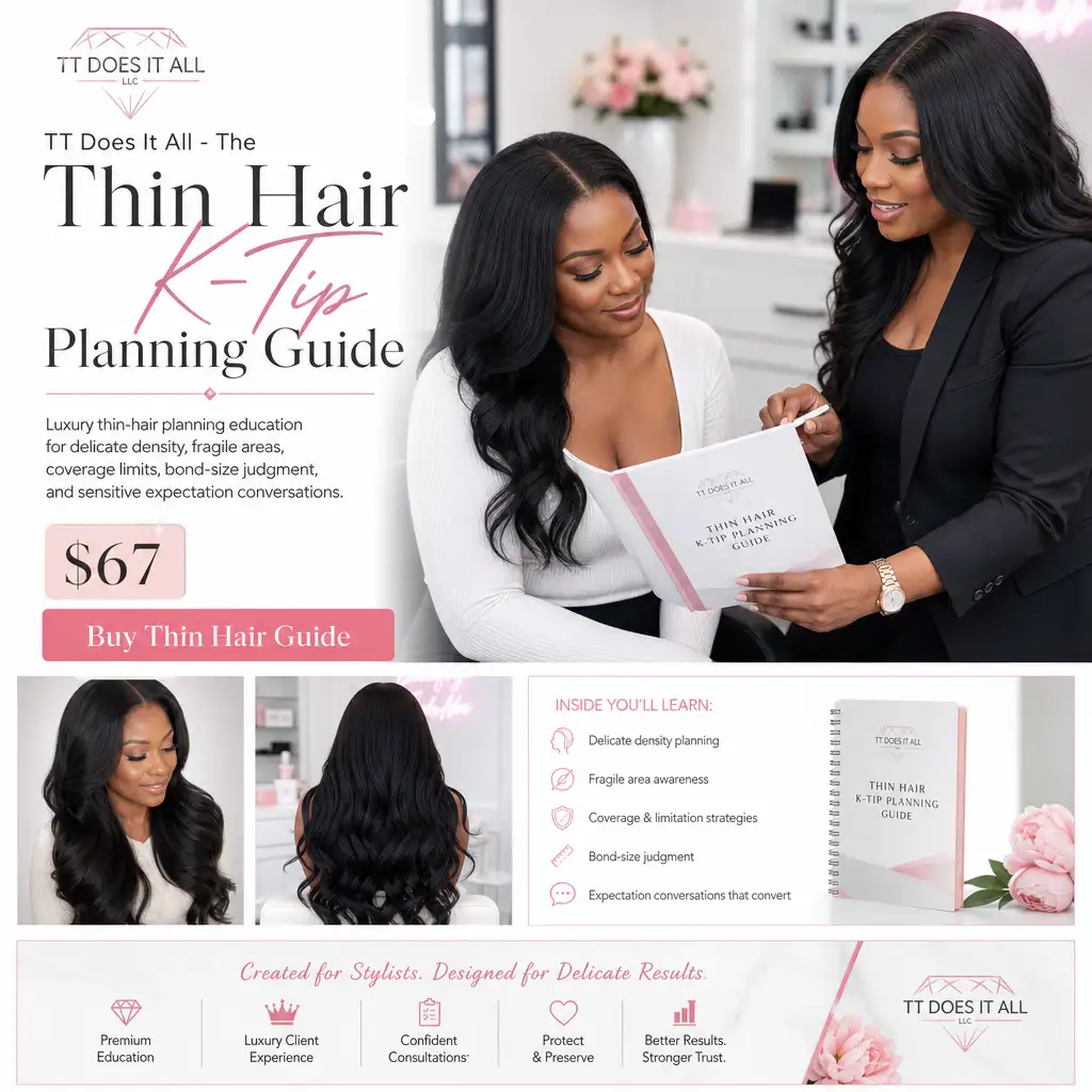 Thin Hair K-Tip Planning Guide product image